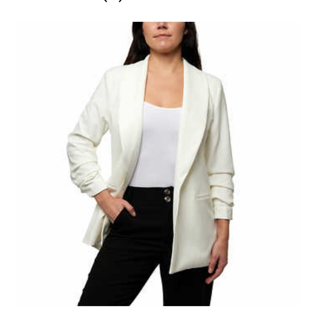 (6)Dakota Blue Ladies Crepe Blazer